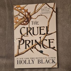 The Cruel Prince by Holly Black - White & Gold Hardcover/ Paperback